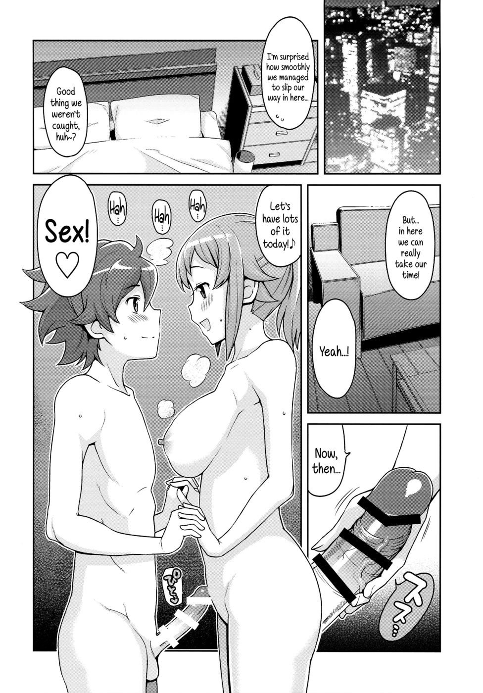 Hentai Manga Comic-Chibikko Bitch Try-Read-15